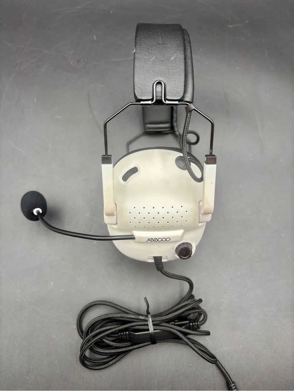 Jeecoo J50 Wired Gaming Headset with Mic - White - Great Condition - Fast Ship